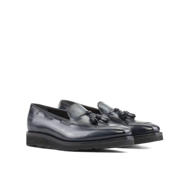 Grey Patina Rubber Sole Loafer