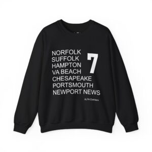 7 Cities by ALFA Clothiers - Black Sweatshirt