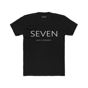 SEVEN By ALFA Clothiers- Cotton Crew Tee